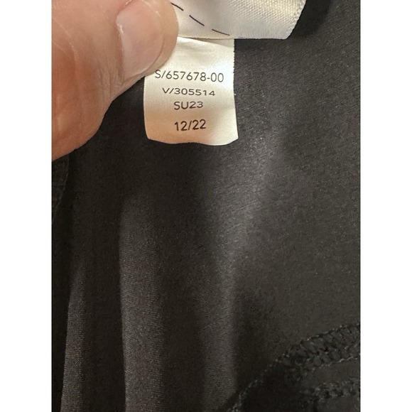 ATHLETA Brooklyn Heights Skort 16.5" Jupe Black Golf Tennis Pickleball Sz 16 1X - Picture 9 of 9